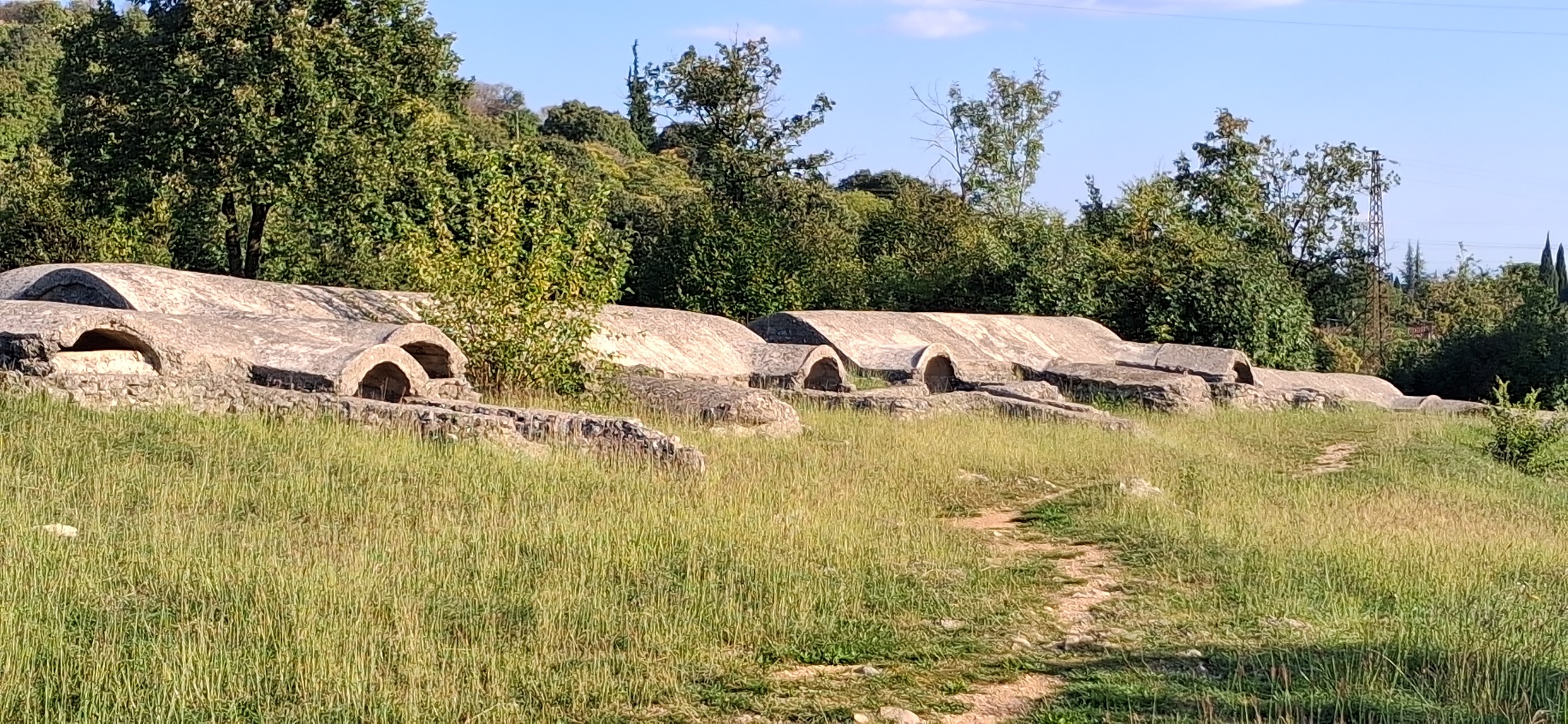 Redipuglia War Memorial - Trench fortifications